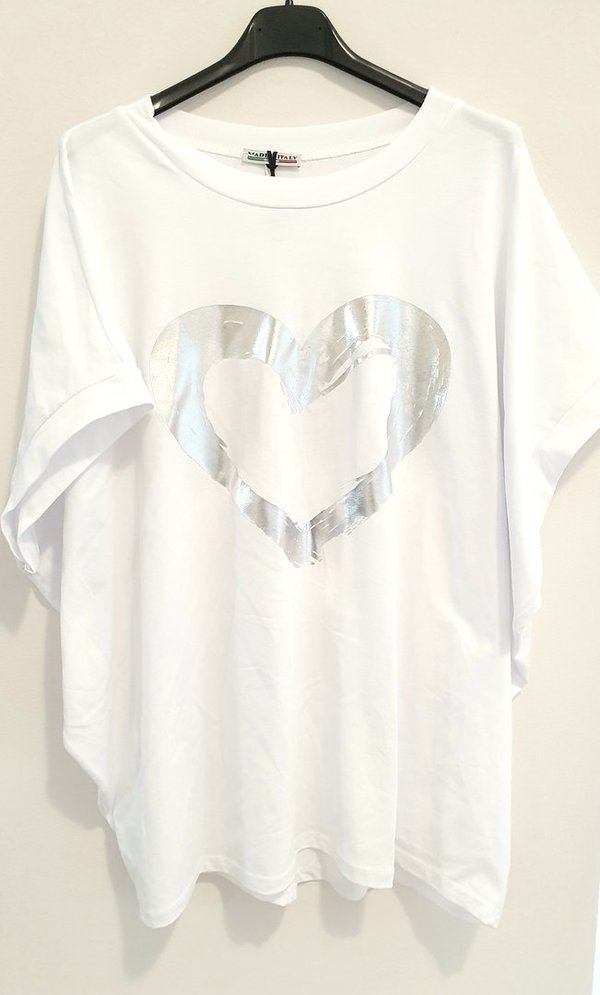 Shirt "Silverheart"  Einheitsgröße 36-42
