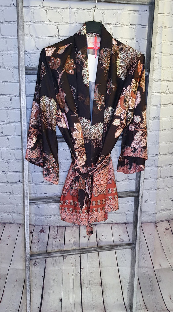 Tunika "Kimono" schwarz 36-42